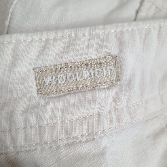WOOLRICH Beige Stone Cargo Capri Pants - Picture 5 of 5